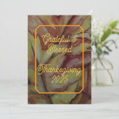 感謝祭の神聖なカード – デジタルオプション シーズンカード (スタンド正面)