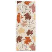 感謝祭の秋のカエデの葉秋 ワインギフトバッグ (正面)