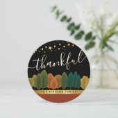 感謝祭の秋のグリーティングカード カード (スタンド正面)