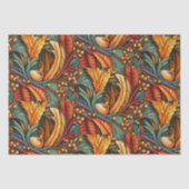 感謝祭の秋のデザイン 薄葉紙 (正面)