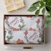 感謝祭の秋のリースカスタマイズ 薄葉紙 (ギフト)