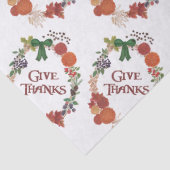 感謝祭の秋のリースカスタマイズ 薄葉紙 (詳細)