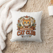 感謝祭の秋の猫の猫愛好家ギフト - 感謝祭 クッション (ブランケット)