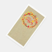 感謝祭の秋の葉色のマッチング (コーナー)