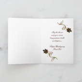 感謝祭の秘密パル葉- シーズンカード (内部)