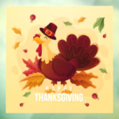 感謝祭の窓にしがみつく ウィンドウサイン (シート3)