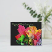 感謝祭の紅葉はがき シーズンポストカード (スタンド正面)