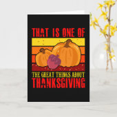 感謝祭の素晴らしいところ カード (黄色い花)