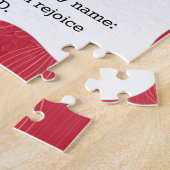 感謝祭の聖なる書物、経典 ジグソーパズル (側面)