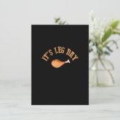 感謝祭の脚の日 面白い トルコ 招待状 (スタンド正面)