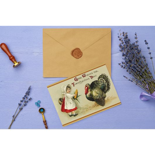 感謝祭の良い願い シーズンカード