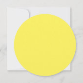 感謝祭の花輪の夕食 招待状 (裏面)