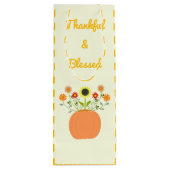 感謝祭の花inカボチャカスタムン ワインギフトバッグ (裏面)