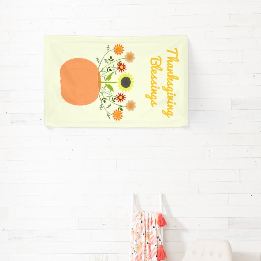 感謝祭の花inカボチャカスタムン 横断幕 (インサイチュ)