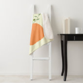 感謝祭の花inカボチャ名前をカスタムする シェルパブランケット (インサイチュ)