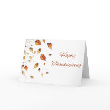 感謝祭の落下離れ用カード