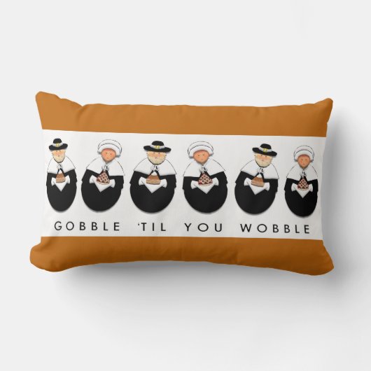 感謝祭の装飾 ランバークッション (正面)