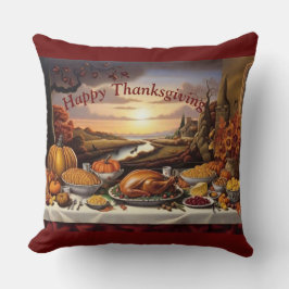 感謝祭の豊かな装飾用クッション クッション