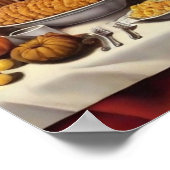 感謝祭の豊富さ（すべてが歓迎される）ポスター ポスター (角)