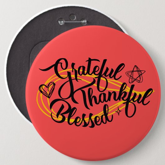 感謝祭の贈り物 缶バッジ (正面&裏面)