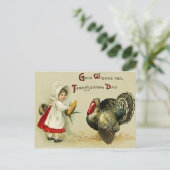 感謝祭の郵便はがき シーズンポストカード (スタンド正面)