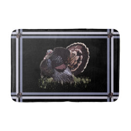 感謝祭の野生のトルコ バスマット