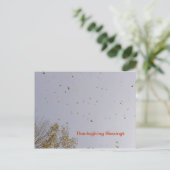 感謝祭の金恵み シーズンポストカード (スタンド正面)