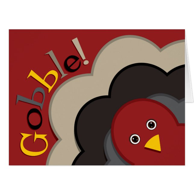 感謝祭の隠し七面鳥 (正面横)