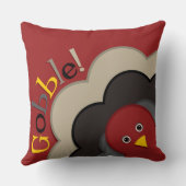 感謝祭の隠し七面鳥 クッション (裏面)