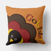 感謝祭の隠し七面鳥 クッション (裏面)