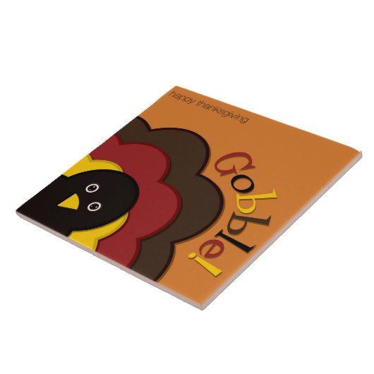 感謝祭の隠し七面鳥 タイル (側面)