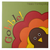 感謝祭の隠し七面鳥 タイル (正面)