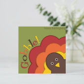 感謝祭の隠し七面鳥 招待状 (スタンド正面)