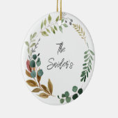 感謝祭の離れ紅葉名YEAR Keepsake セラミックオーナメント (右)