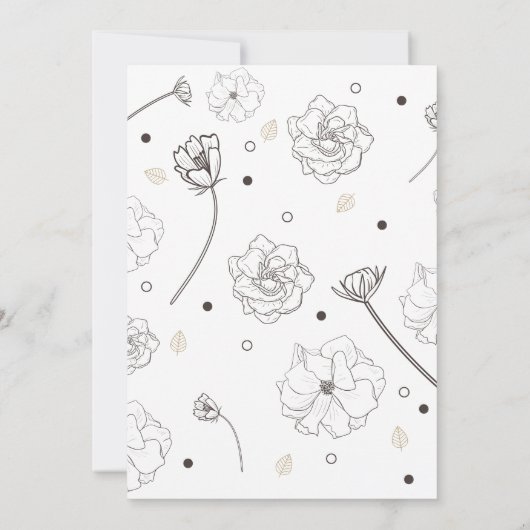 感謝祭の願いカード 招待状 (裏面)