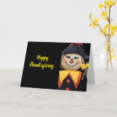 感謝祭の願い カード (黄色い花)