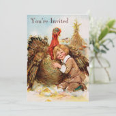 感謝祭の食事への招待状 招待状 (スタンド正面)