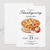 感謝祭の食事への招待、感謝を捧げよう (正面/裏面)