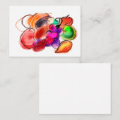 感謝祭の食事 ノートカード (正面/裏面)