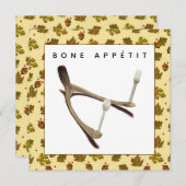 感謝祭の食事 招待状 (正面/裏面)