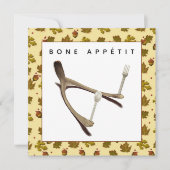 感謝祭の食事 招待状 (正面)