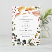 感謝祭の食事 招待状 (スタンド正面)
