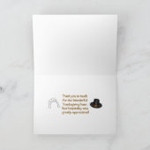 感謝祭の饗宴カードありがとう サンキューカード (内部)