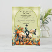 感謝祭の馬術 招待状 (スタンド正面)