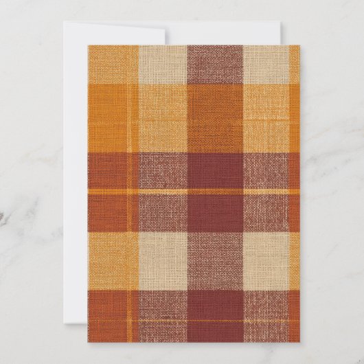 感謝祭の馬 招待状 (裏面)