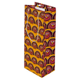 感謝祭の鳥 ワインギフトバッグ