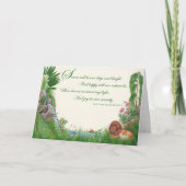 感謝祭の~の温和な王国の挨拶状 シーズンカード (正面)