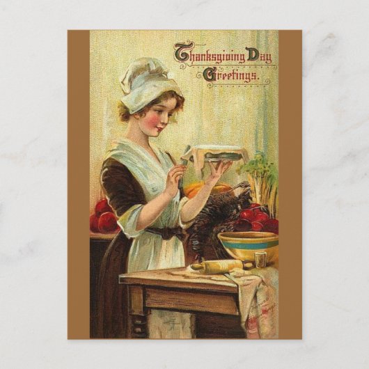 感謝祭はがき シーズンポストカード (正面)