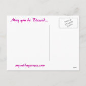 感謝祭はがき シーズンポストカード (裏面)