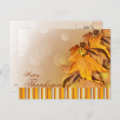 感謝祭はがき シーズンポストカード (正面/裏面)